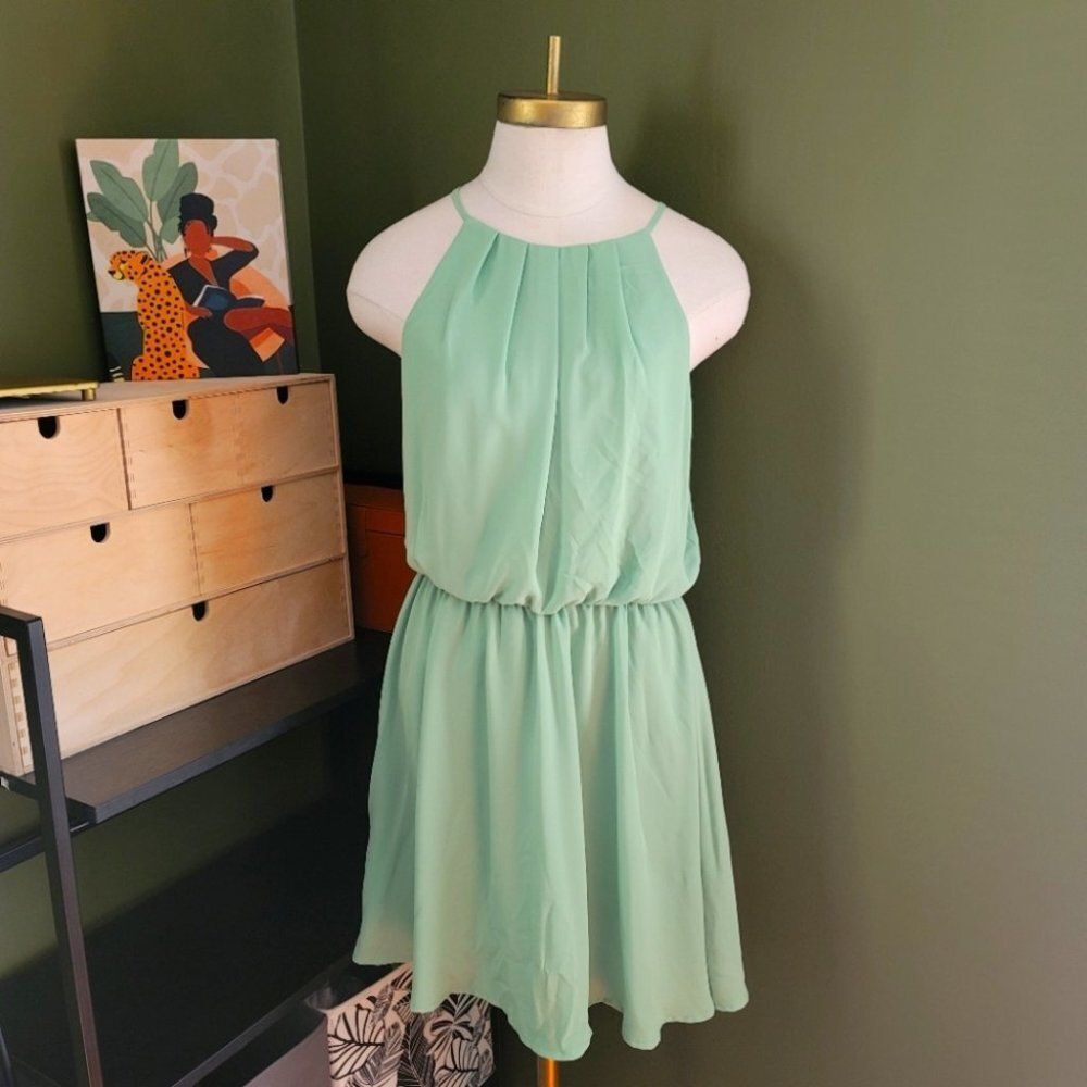 Green dress